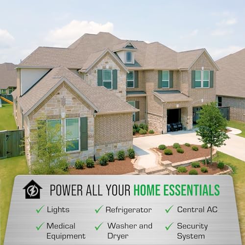 Image of DuroMax XP15000HX 15,000-Watt Dual Fuel Portable Generator - Gas & Propane, Remote Electric Start, Whole Home Power Backup, Transfer Switch Ready, RV & Emergency Ready