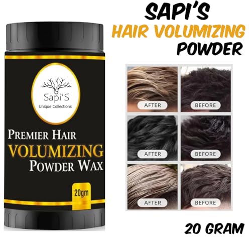 Image of Sapi'S | Premium Hair Volumizing powder for men | Matte Finish | 24 hrs hold | 100% natural & safe hair styling powder