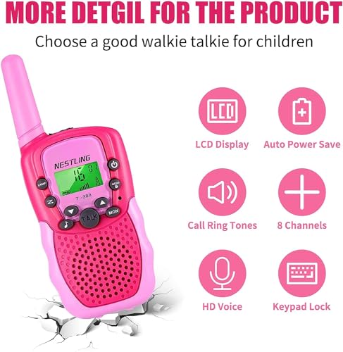Nestling KIDS WALKIE TALKIES Talkies For Kids 22 Channels 2 Way Radio Toy thumb #3