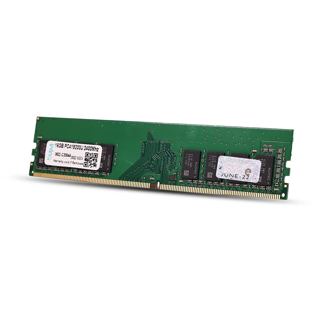 Irvine 16 GB DDR4 2400 MHz Desktop SDRAM | 288-Pin | Unbuffered UDIMM | CL-17| PC4 19200U | Voltage - 1.2V | Highly Durable Memory for Standard & Gaming Desktop PC | 3 Year Warranty (B09GMQ5BL1) Amazon Price History, Amazon Price Tracker