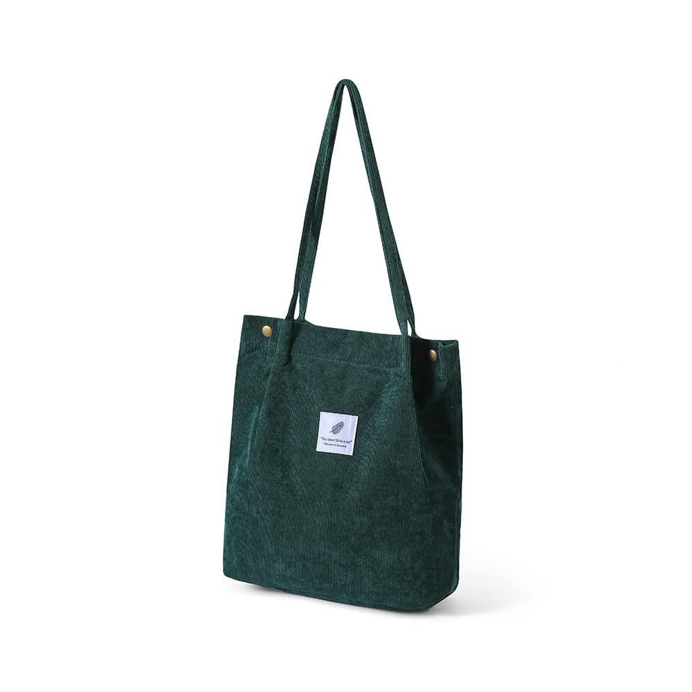 JIJIeCorduroy Tote Bag for Women shoulder bag tote bag 40 * 12 * 40cm