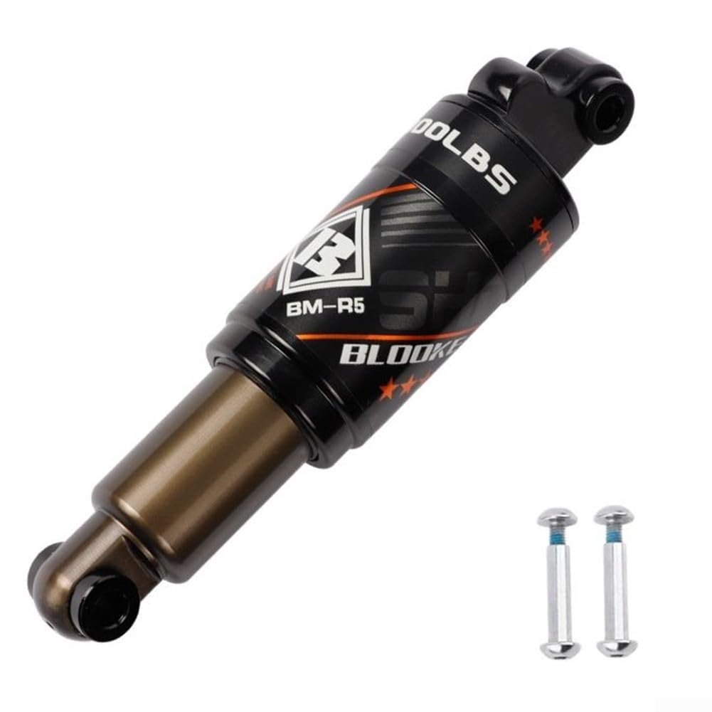Gdfnmogo Ammortizzatore posteriore per bici elettrica, ammortizzatore posteriore per mountain bike, 165 mm, 125 mm