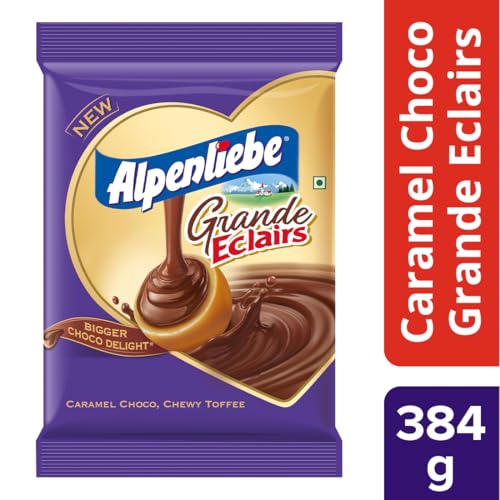 Image of Alpenliebe Eclairs Grande With Choco Delight Pouch, 80pcs, 384g