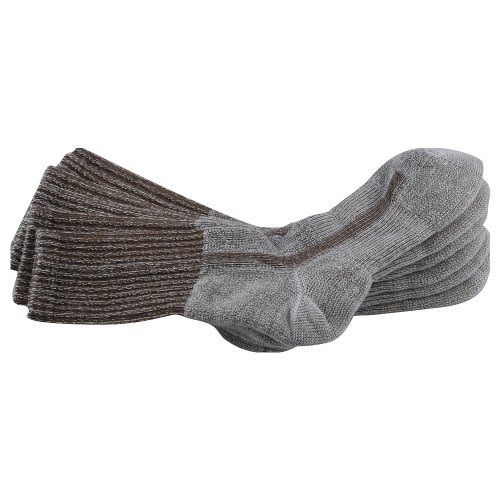 Thorlos Light Hiker Crew 3-Pair Pack Walnut/Heather LG (Men's Shoe 9-12.5)3