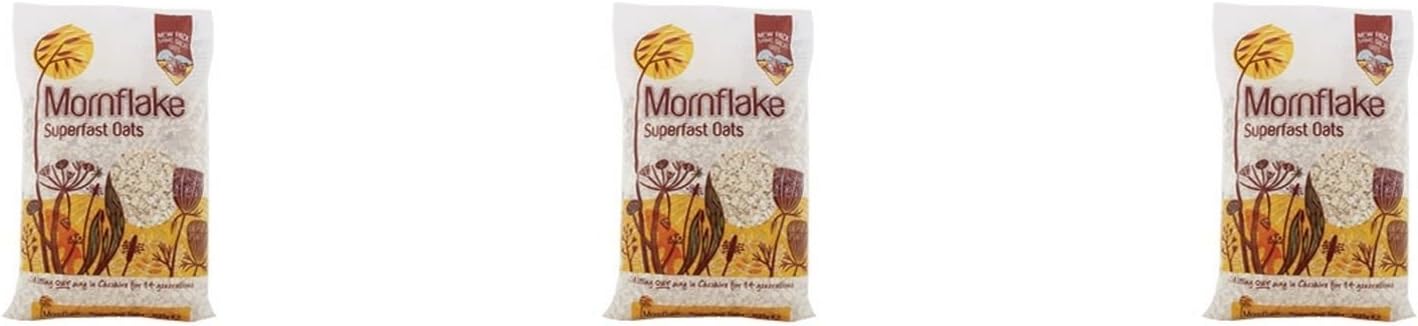 (3 Pack) - Mornflake Oats - Super Fast Breakfast| 500 g |3 Pack - Super Saver - Save Money