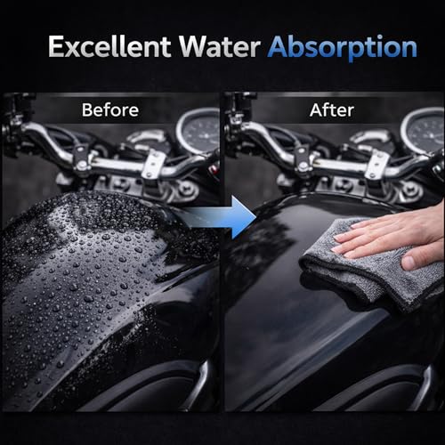 Image of Cutting EDGE 300 GSM Car Microfiber Cloth, 40x40 cm, Grey (Set of 2) | Material: Microfiber, 300 GSM, Ideal for Car, Bike, Glass & Dashboard Cleaning, Soft, Lint-Free & Scratch-Free