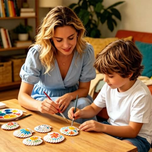 Conchas para manualidades y decoupage natural de 20 piezas 4