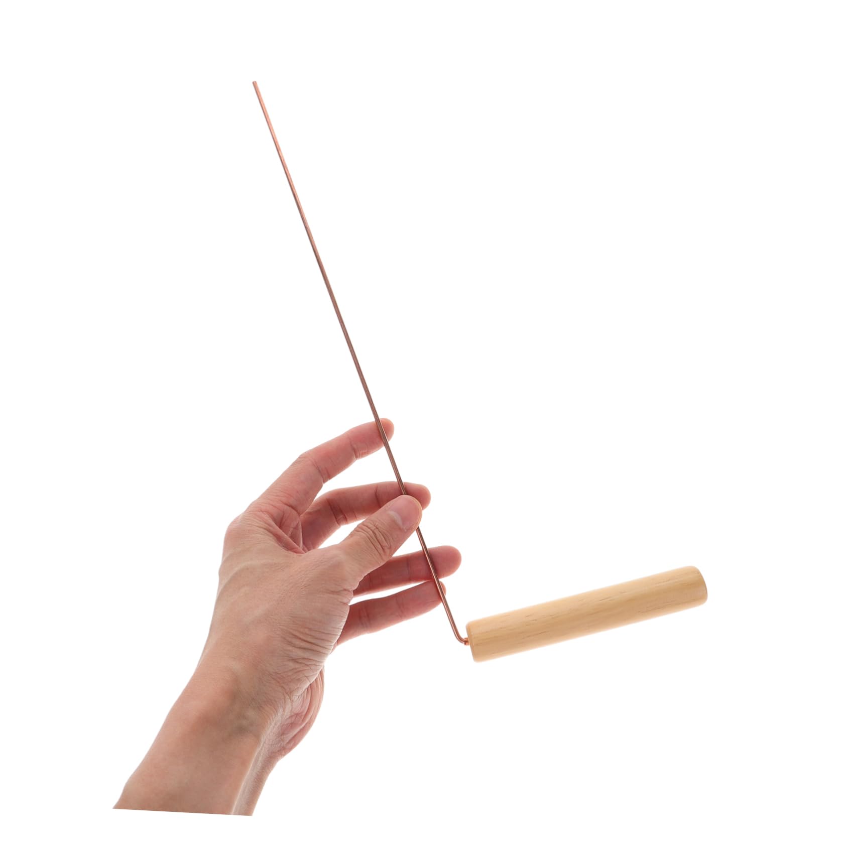 Abaodam 2pcs Prospecting Rod Paranormal Rods Dowsing Rods Treasure Locating Rods Ghost Hunting Rods Divining Rods for Spirits Spirit Hunting Rods Paranormal Divining Pole Copper