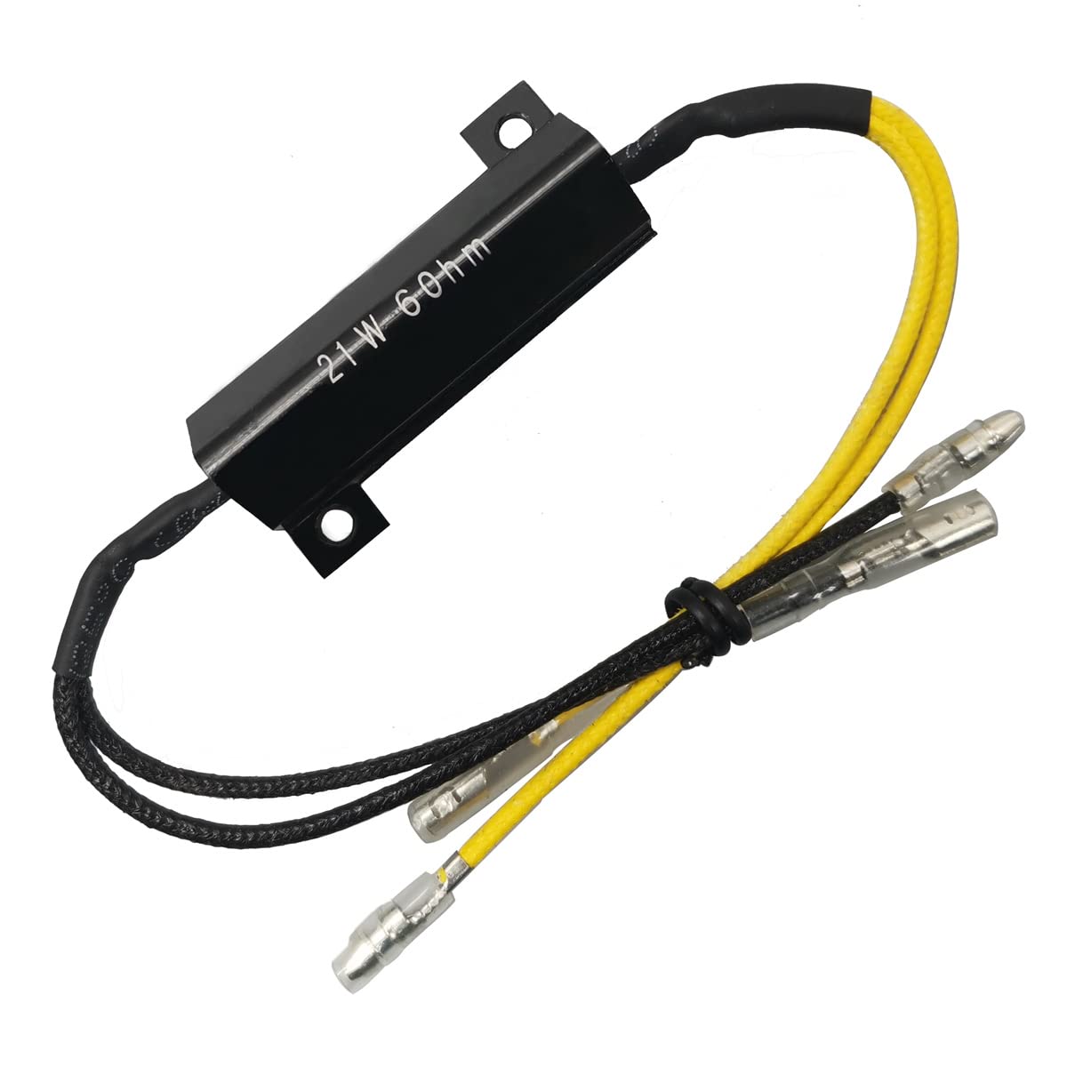 Greluma 4 sztuki LED rezystor obciążenia rezystor mocy 21 W 6 omów dla mini wskaźników SMD LED dla prostej częstotliwości migania (nowa wersja)