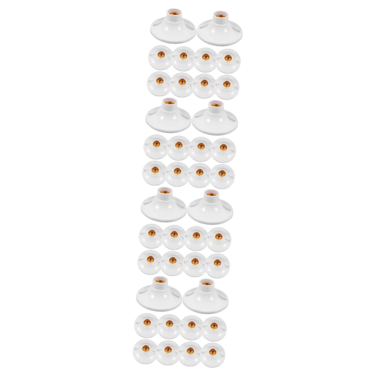 Alipis 4 Ensembles Douille En Bakélite Pendaison Remplacement De La Lampe Douilles E27 Douille De Remplacement De Lampe Remplacement De Douille De Lampe Luminaire Blanche 10 Pièces * 4
