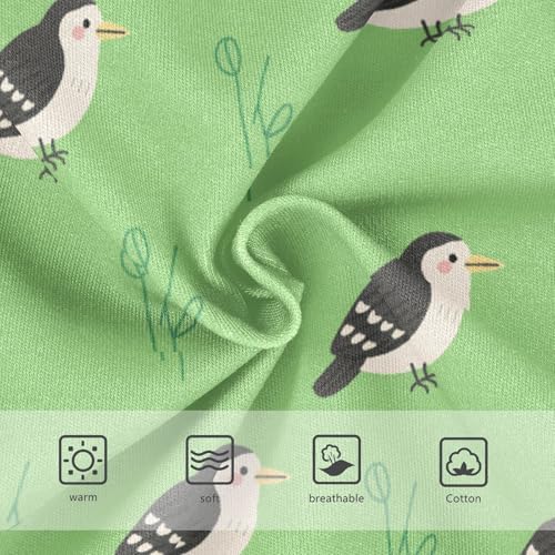 Girls' Underwear Cute Bird Green Toddle Brief Panties 23014863