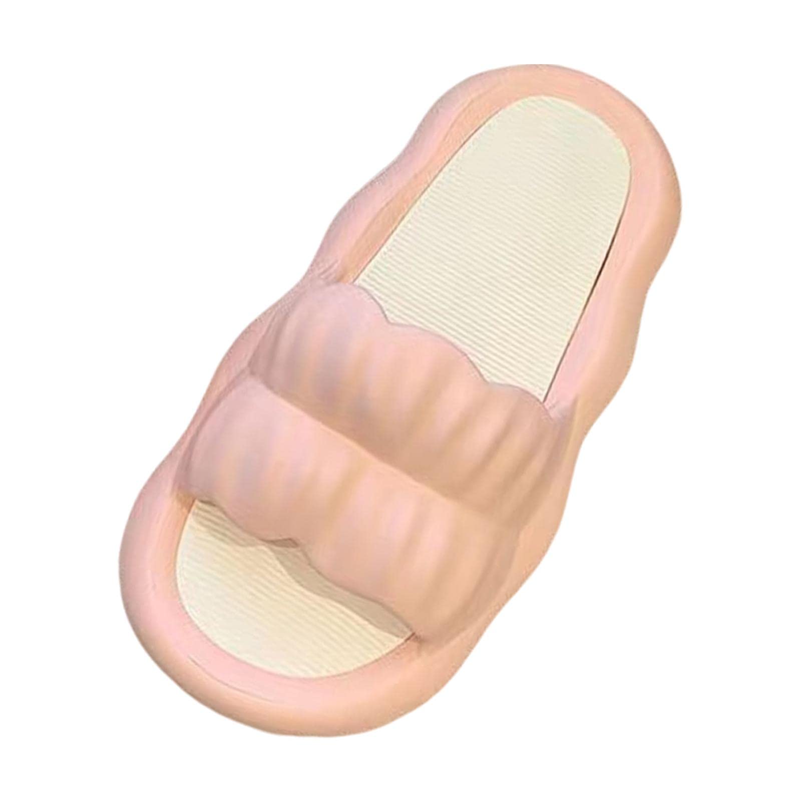 Clouds Summer Women Slippers Quick Drying for Bedroom Living Room Gifts 40 to 41 Pink-Clothing, Shoes & Accessories - Womens Shoes - Slippers