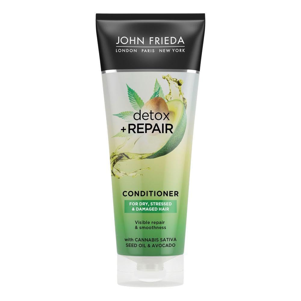 Detox & Repair Conditioner for Dry, STRESSED & Damaged Hair with Avocado Oil and Green Tea, 250 ml