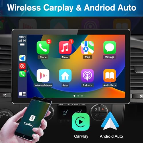 Image of AWESAFE 11.5 inch Car Radio Stereo for Chevy Chevrolet Silverado GMC Sierra