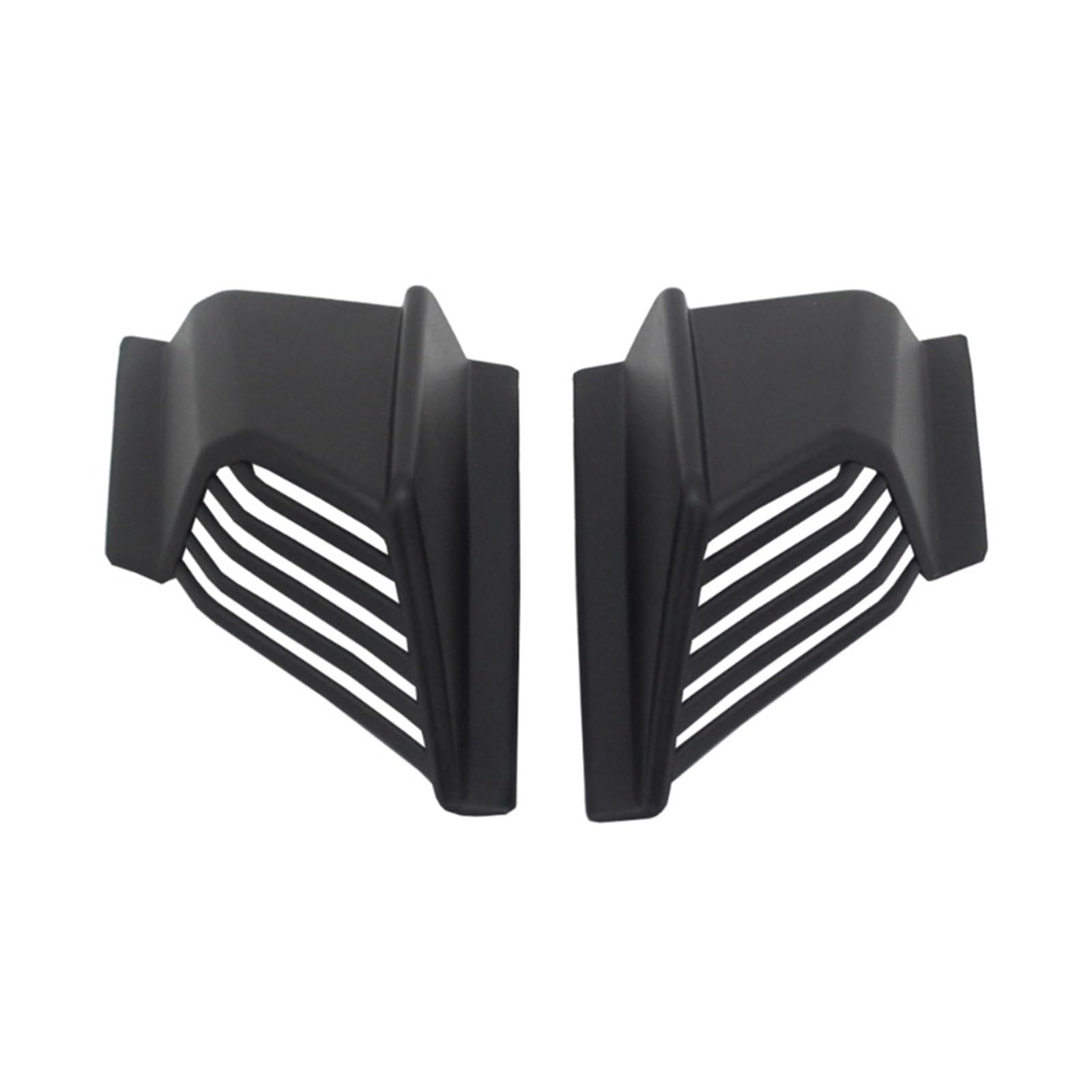 Motorcycle Fairing Side Wings Professional Motorcycle Winglets ABS Wing Spoiler Universal Modification Accessory Fitting ADV160 Motorcycle Wing Spoiler(Black)