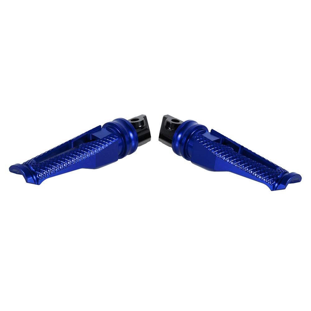 Per CB600F Hornet 2007-2013 per CBR600RR 2003-2016 Pedane posteriori per moto Accessori in alluminio CNC per CB1000R 2008-2018 (Blu)