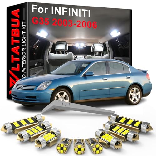 Kit de luz interior LED para INFINITI G35 2003-2006 miniatura 1