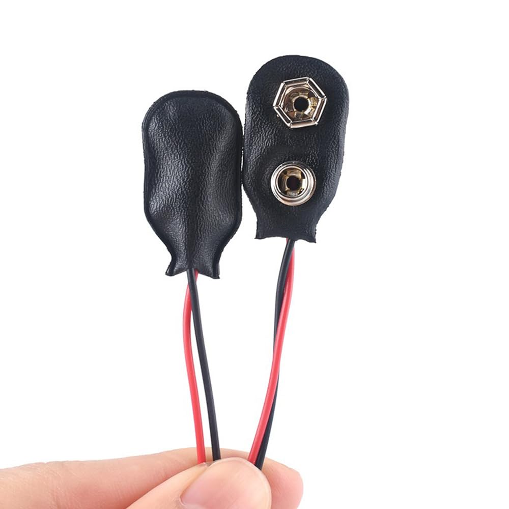 Amazon.co.jp: 9Vバッテリースナップ 5個セット 9V電池スナップ