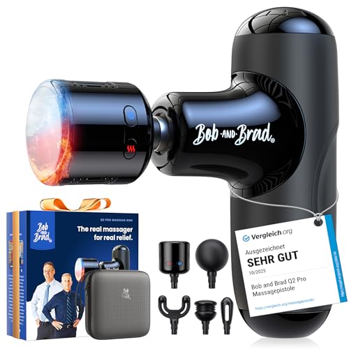 Mini Massagepistole mit Wärme und Kälte, Bob and Brad Q2 Pro...