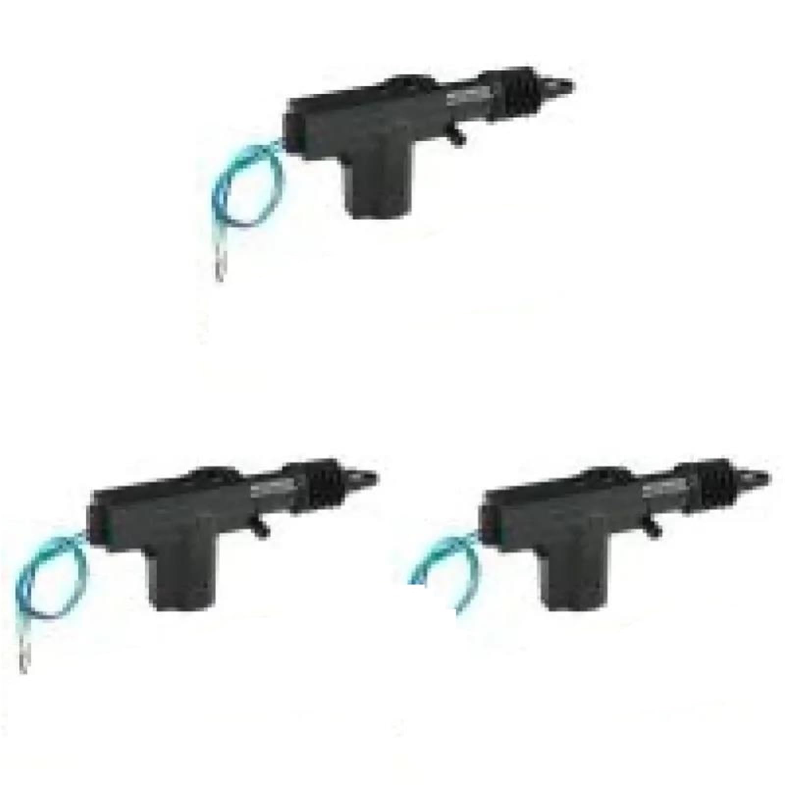 Door Lock Actuator for Car Central Door Lock 2-Wire 12V Universal Electric Remote Control Actuator(3pcs)