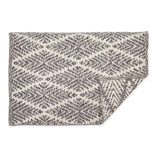 Tapete DII Woven Rugs Collection 3x2 ft gris miniatura 1