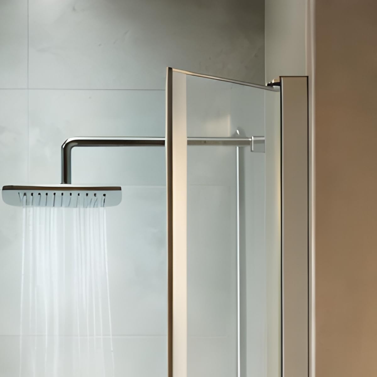 Mobo Porta Saloon 72 cm h. 195 cm Vetro Temperato Trasparente 6 mm Adige
