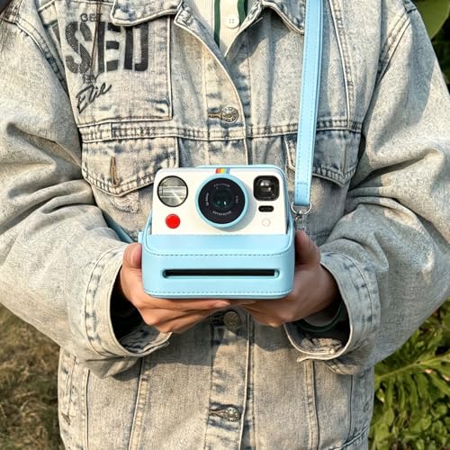 Funda protectora para cámara Polaroid Now serie, azul miniatura 6