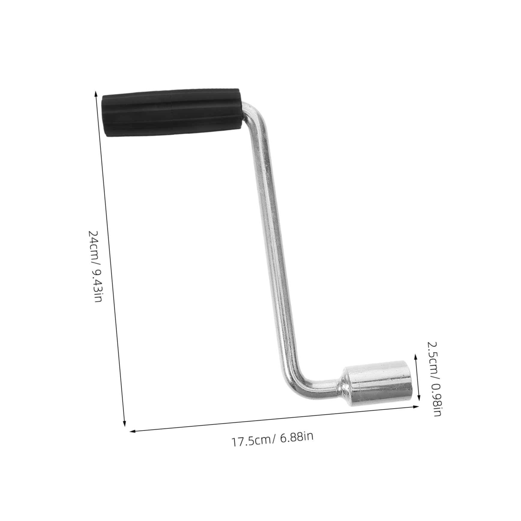 Abaodam Manivelle Élévation Pour Camping Adaptateur Pour Perceuse Manivelle De Cric Pour Remorque Pour Vr Accessoire Pour Auvent
