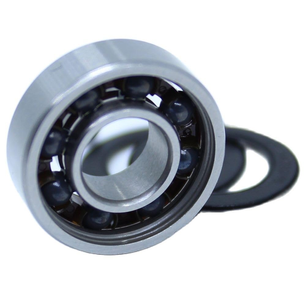 HYRBNSDLK 63/32-2RS Hybrid Ceramic Bearing 32 * 75 20 mm Race Bike Front Rear Wheel 63 2RS Hybrids Si3N4 Ball Bearings 63/32RS
