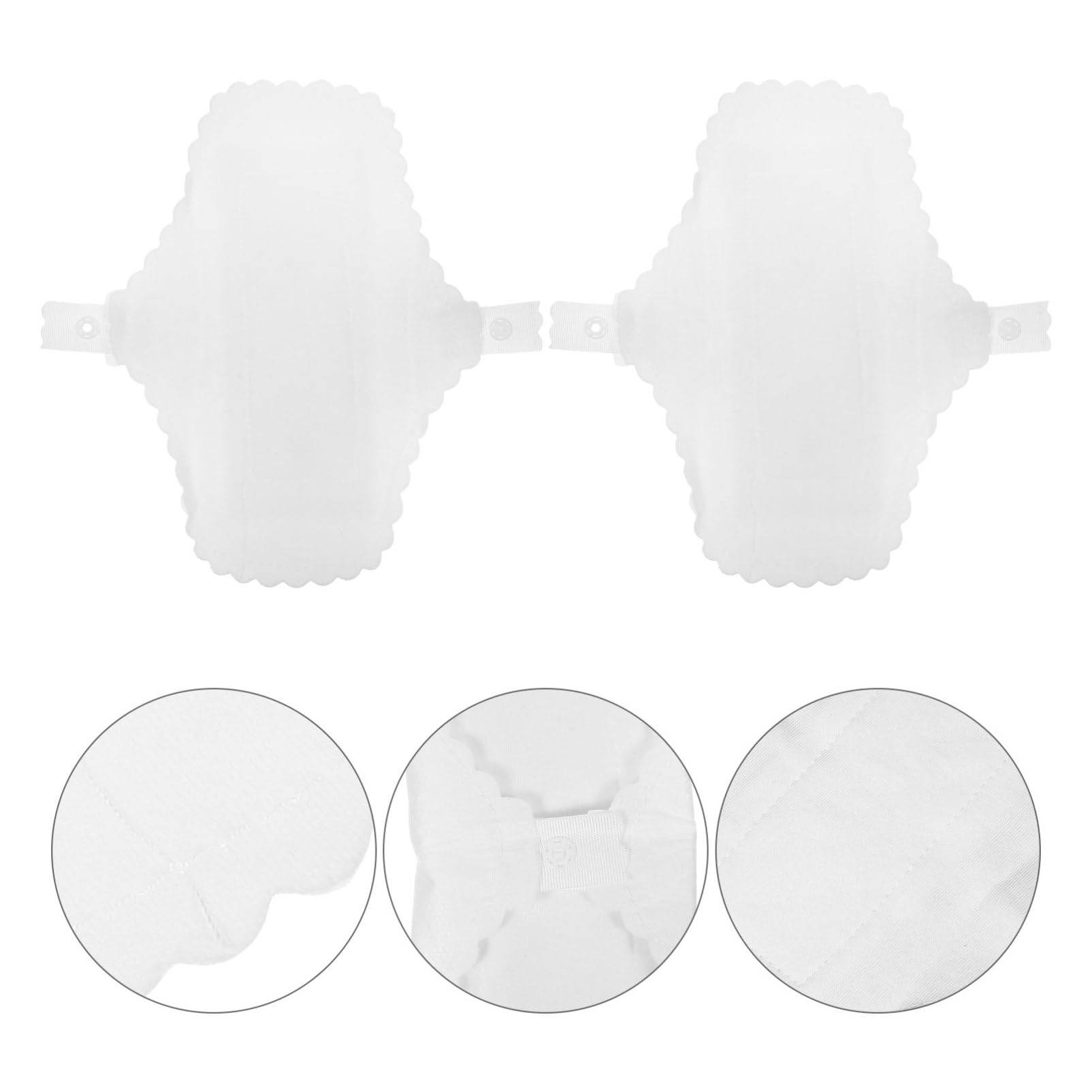 FRCOLOR 3 Sätze Waschbares Menstruationstuch Damenbinden Mit Flügeln Periodenunterwäsche Auslaufsicher Für Frauen Waschbare Pads Unterhosen Damen Damen-unterhosen Periodenpads 10 Stück * 3