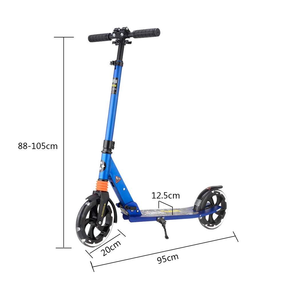 Amazon.co.jp: キックスクーター大人用折りたたみ、大人用ビッグ