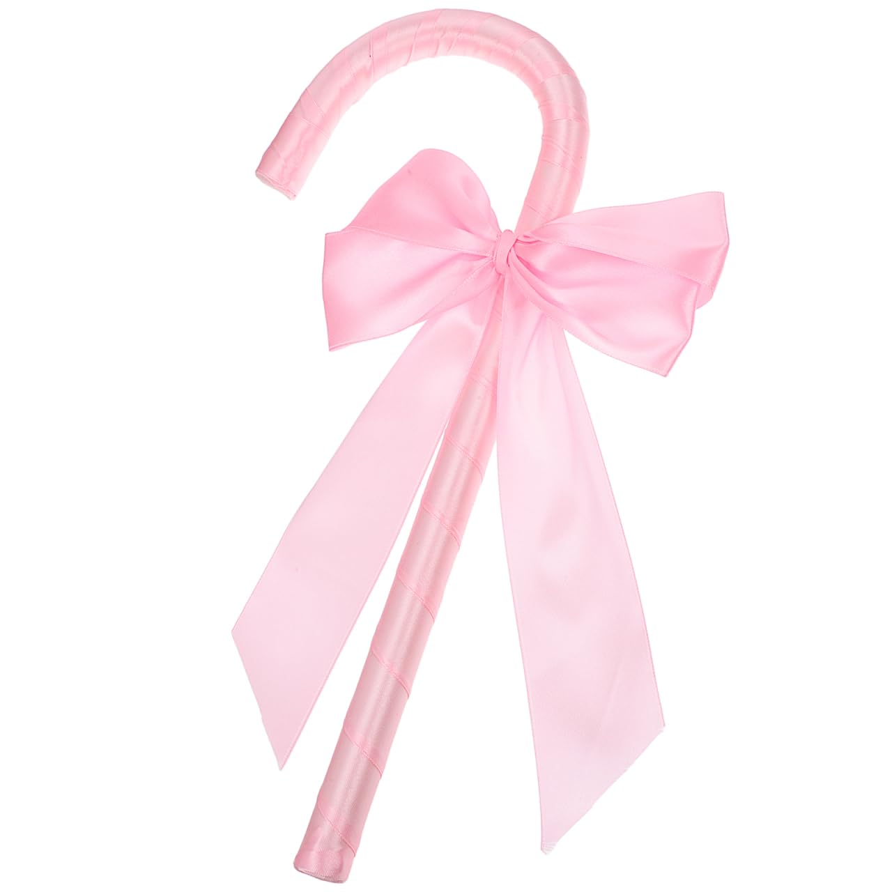 Didiseaon Bowknot Cane Prop for Halloween Cosplay Lightweight Decorative Staff for Adults Parties Witch Costumes Masquerade Events Versatile Fun Accessory