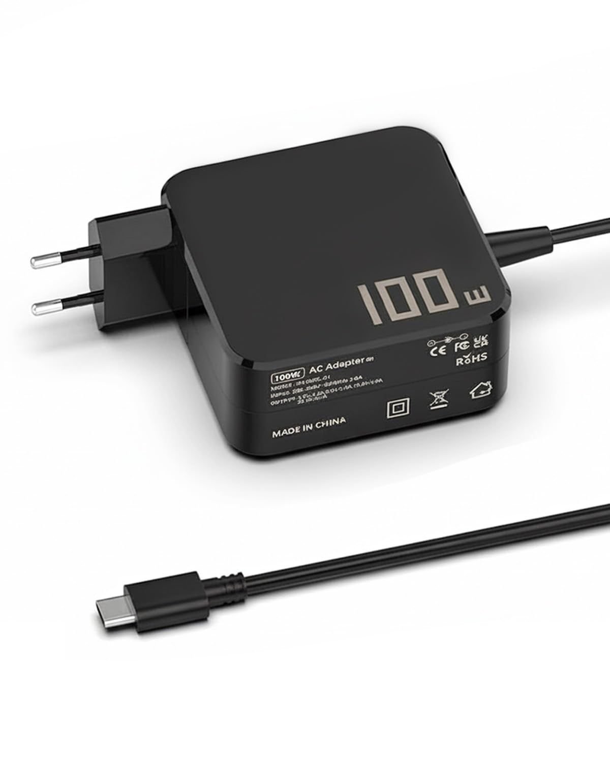 Cargador USB C de 100W para dji Air 3, Air 3S, Avata 2, Mavic 3 Pro, Mavic 3 Classic, Mini 4 Pro Fly More/Avata 2/Flip/Mini 3/Mavic 4 Pro/Air 3S/Goggles 2, Batterie/Matrice 4 Drone RC2, Station
