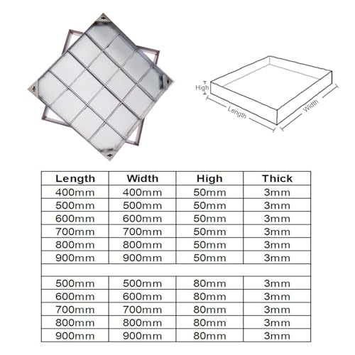 Couvercle de regard pour terrasse : drainage efficace et discrétion en inox