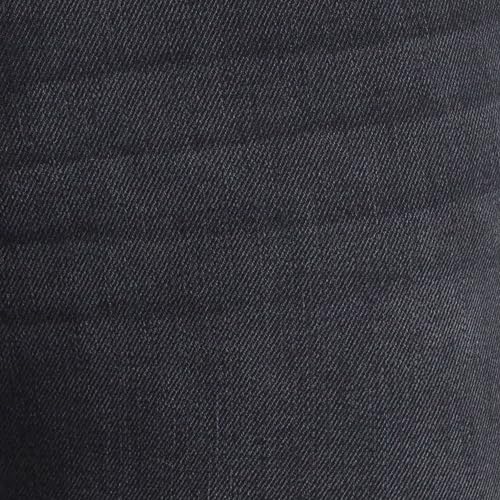 Image of Raymond Men's Cotton Blend Solid Pattern Slim Fit Flat Front Jeans