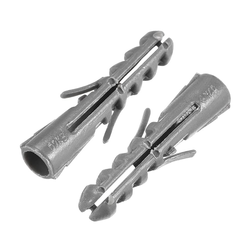 LUbrel Tornillos de expansión, Anclaje, 10 Uds., Tornillos for mampostería for Pared de ladrillo, Tornillos autorroscantes, plástico de Pared M4 M5 M6 M8 M10 M12 M14(M12x58mm)