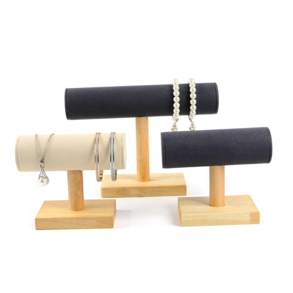 Soporte de estante para pulsera de reloj con cadena de mano, soporte para pulsera, soporte para collar, exhibición de pulsera, soporte para joyería, soporte para reloj, estante para almacenamient