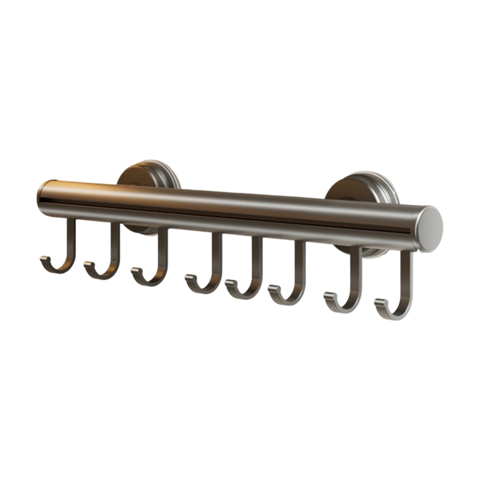 LUCKGONI Suction Cup Mounted Drillless Pull Out Clothing Hanger for Home Wardrobes Storage Organizers Space Saving Modern Design