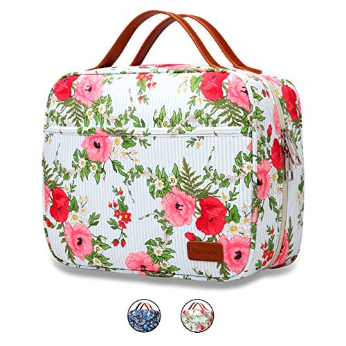 Hanging Travel Toiletry Bag,Large Capacity Cosmetic Travel Toiletry Organizer for Women with 4