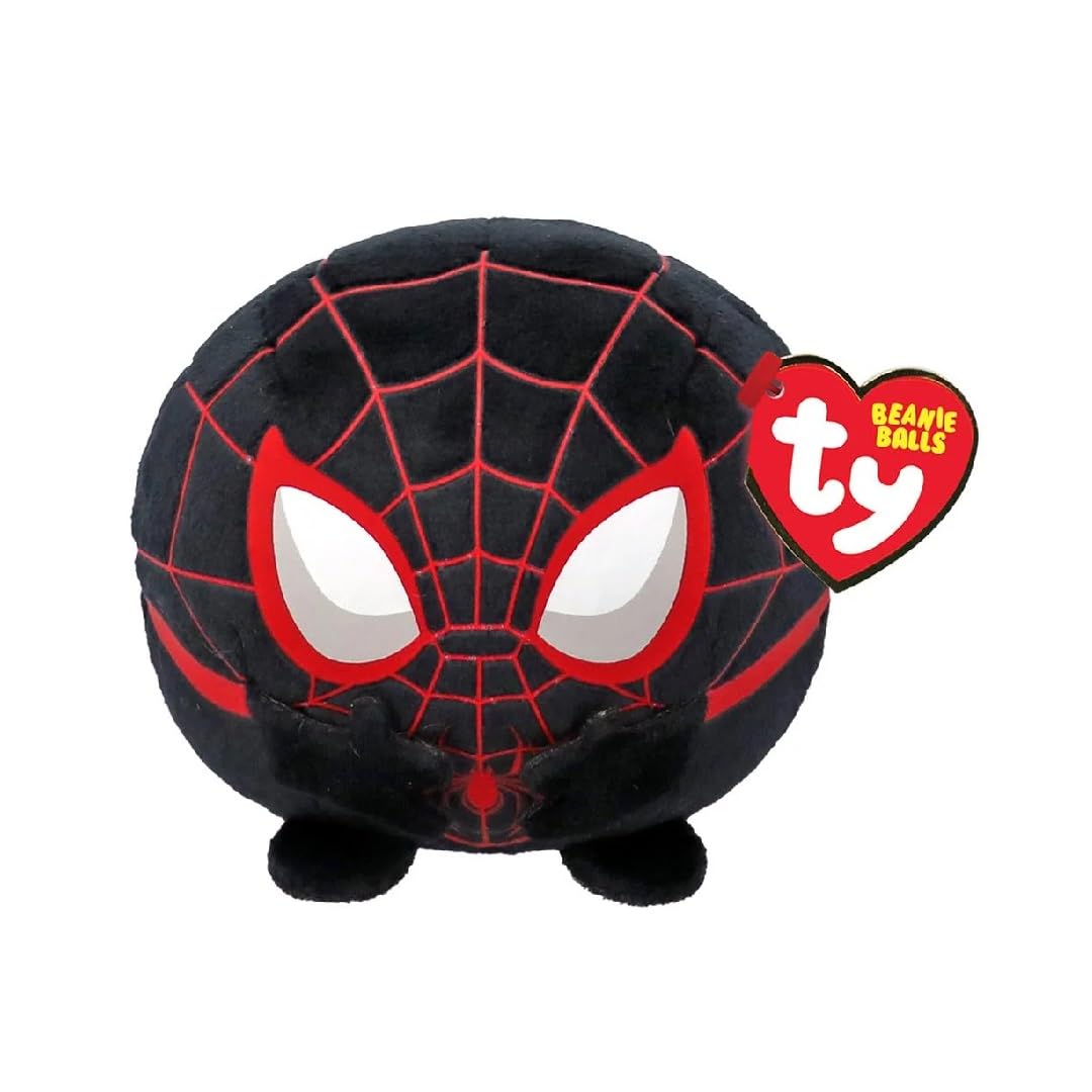TY Marvel Puffies Miles Morales Spider-Man Soft Plush
