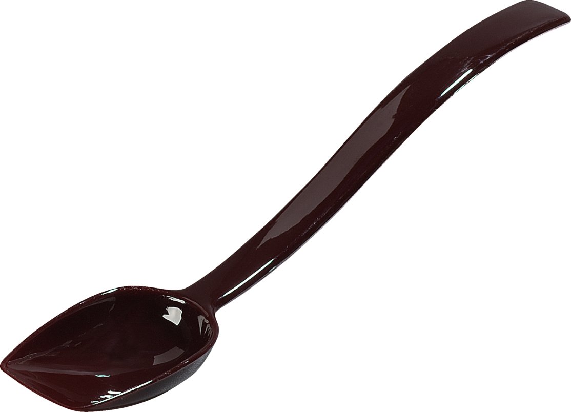 Solid Buffet / Salad Serving Spoon by Carlisle FoodService Products – 0.8 oz, 0.8 fluid_ounces, Buff, Pack of 12, Model 447001
