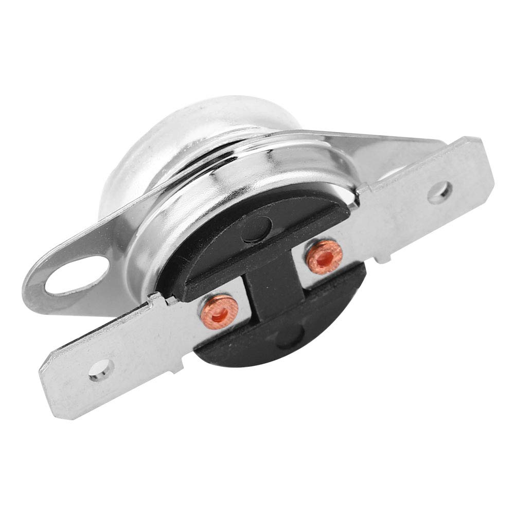 5 Pz KSD301 Interruttore di controllo termico della temperatura del termostato, 250V10A NO, Interruttore termico del termostato di controllo della temperatura dell'interruttore(45)