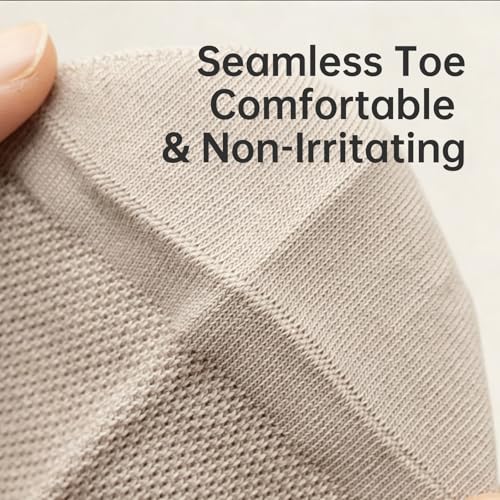 Best Men's Breathable Mesh Ankle Socks with Anti Slip and Shock Absorbing Features - Image 4