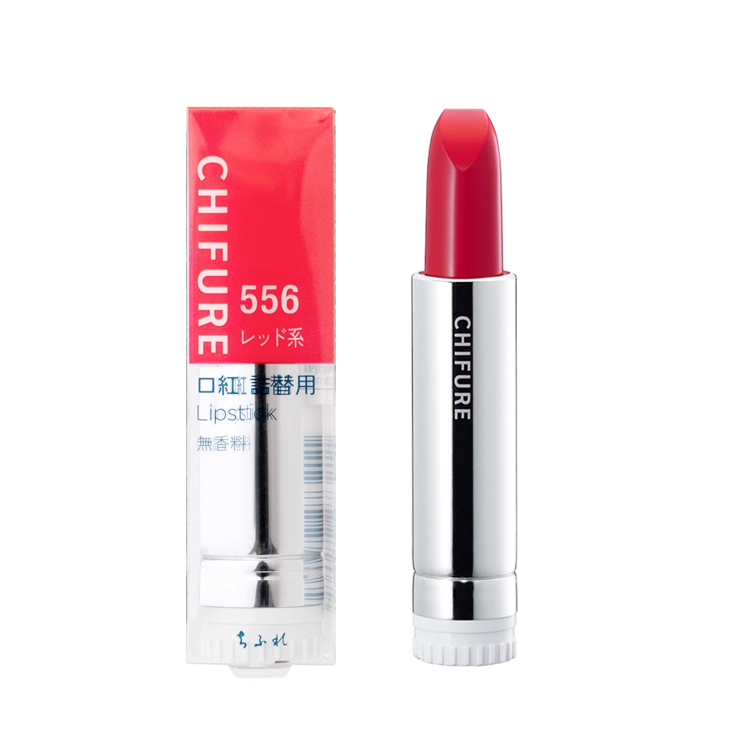 Amazon | ちふれ（CHIFURE）口紅 556 レッド系 詰替用 リップ