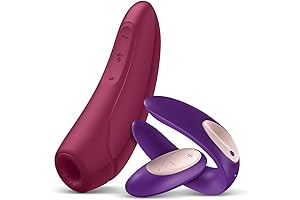 Double Plus Remote & Free Curvy 1+ Bundle: Ultimate Climax with Satisfyer Curvy