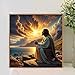 Paint by Numbers Kit for Adults, Jesus Paint by Numbers Kit for Adults Beginners, DIY Acrylic Painting on Canvas for Home Wall Art Decor(16x16Inch