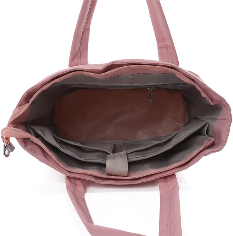 DENGSHANYANG Tote Bag for Women, Lightweight Puffy Tote Bag with Compartments, Quilted Shoulder Bag Handbag for Travel, Work - Image 8