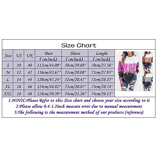 Maskow Felpe Donna con Cappuccio con Tasche Felpe