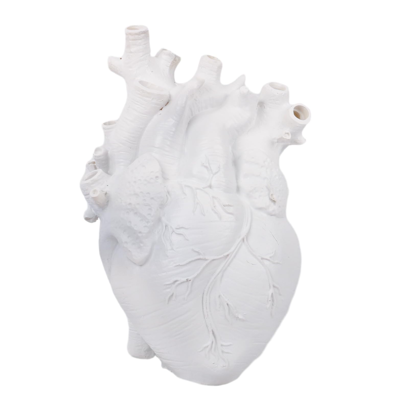YENVWG Estatua de resina con forma de corazón, escultura de corazón, para decoración del hogar, decoración realista de escritorio, regalos