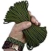 MilSpec Paracord OD Green 8-Strand 110 ft. Hank. Guaranteed MIL-C-5040H Compliant, Military Survival 550 Parachute Cord, Type III. Made in USA. 100% Nylon, 600 Lb. Break Strength, 2 Free eBooks.